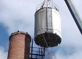 Демонтаж водонапорных башен