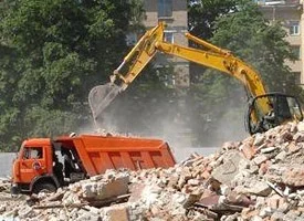Утилизация строительного мусора и грунта